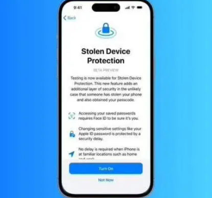 建德苹果授权维修店分享被盗设备保护功能开启方法 