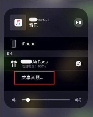 建德苹果14音频维修点分享iPhone14音频共享设置方法 